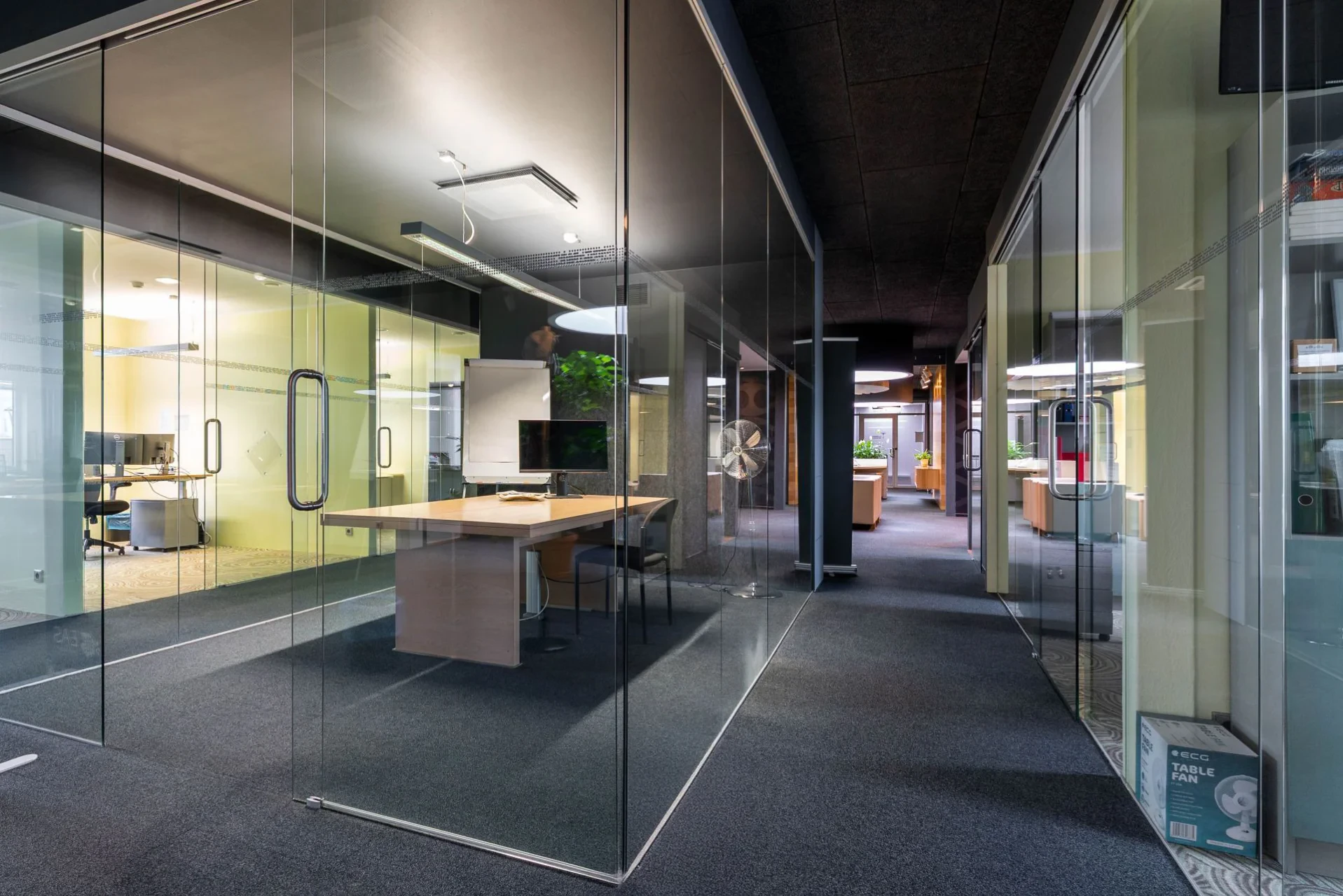 Ufficio in un moderno spazio di coworking